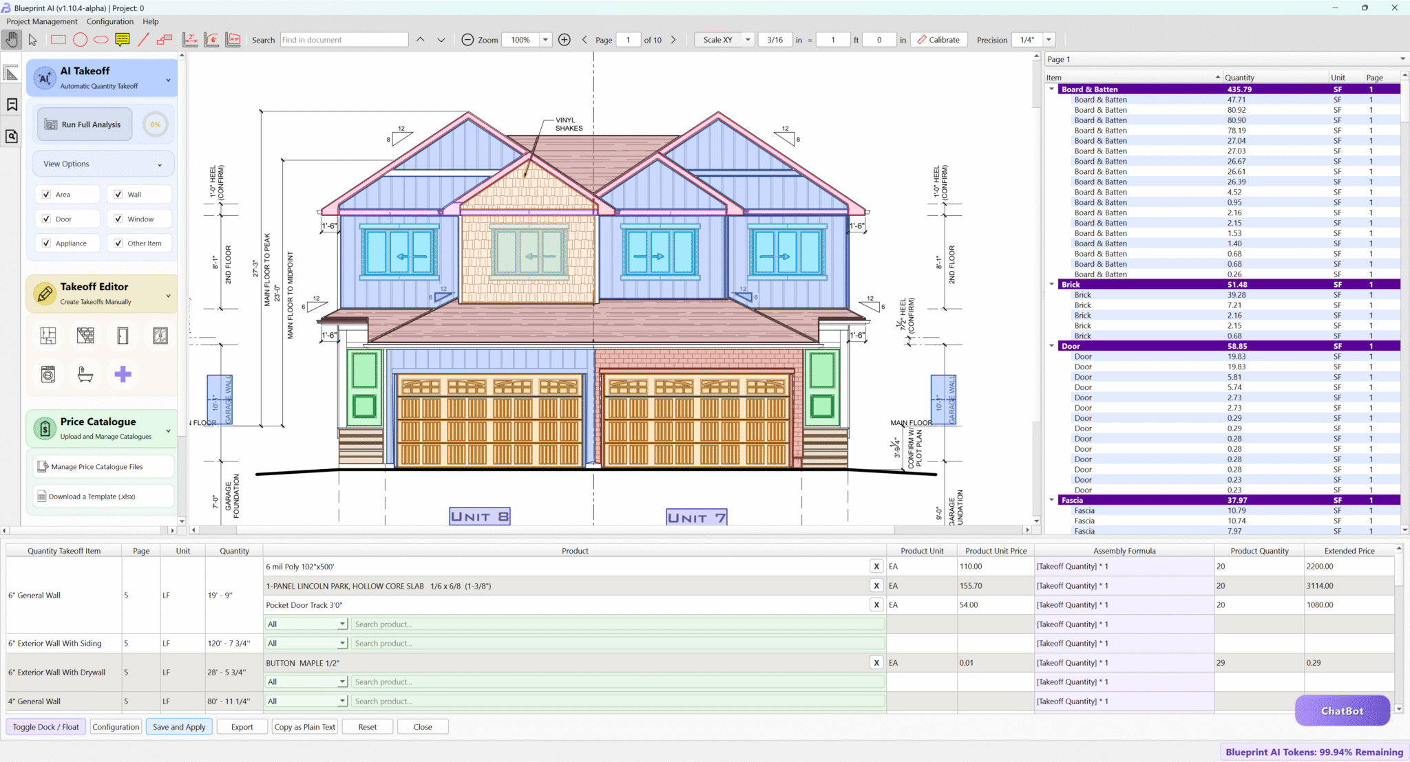Interactive Building Code Display Blueprint AI